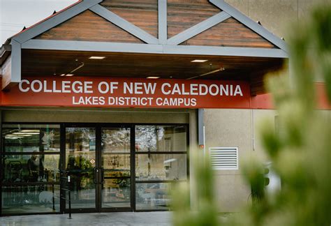 cnc bc|College of New Caledonia .